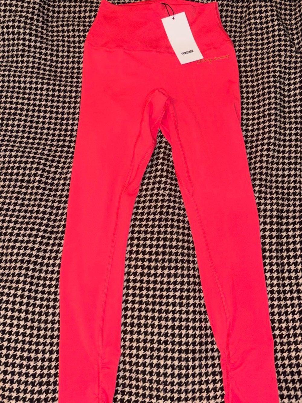 Gymshark Bright Pink High-Rise Leggings